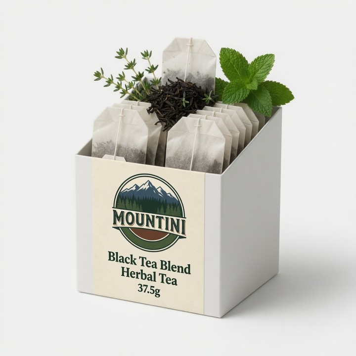 Black Tea, Thyme & Mountain Mint